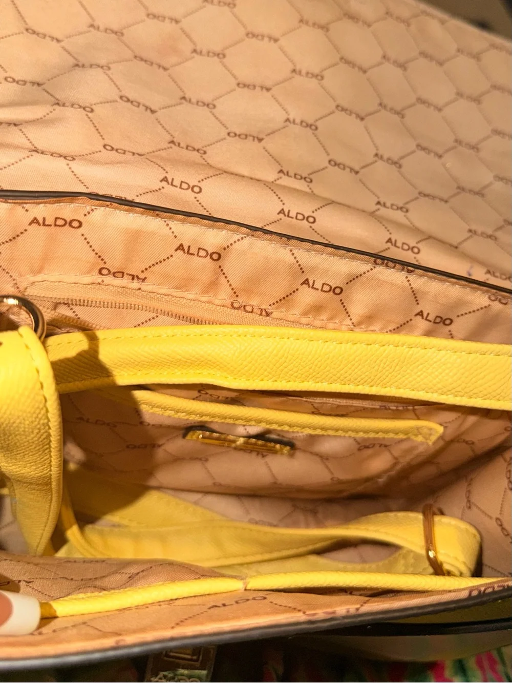 Aldo Bag with Scarf Tie & Crossbody Strap